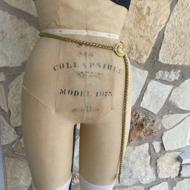 1980s Gold Chain Belt Bloomers and Frocks